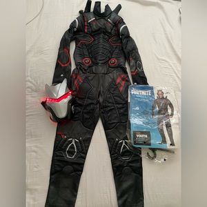 Fortnite costume with Mask, Mask has battery operated light